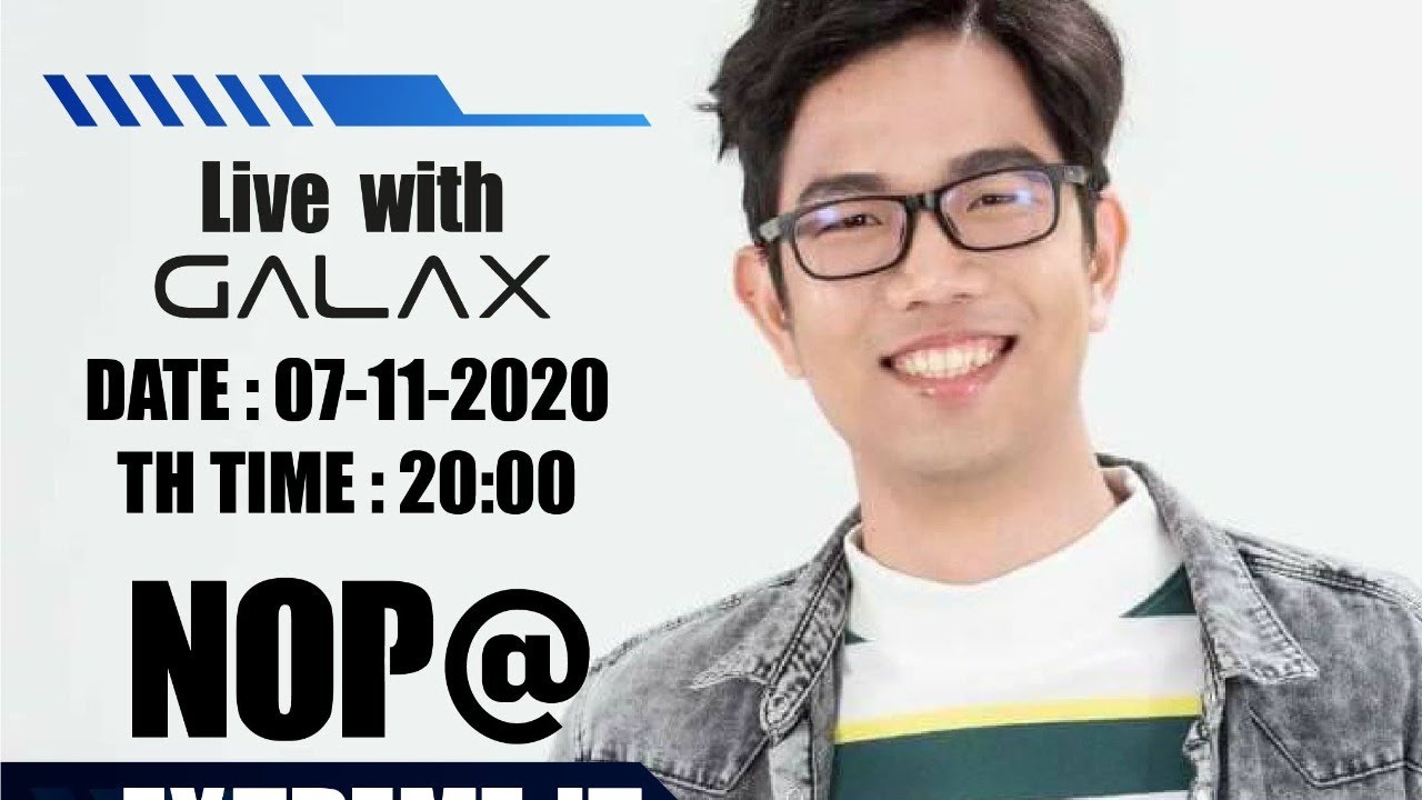 พาดูงานเปิดตัว Galax ในรูปแบบ VirtualShow งานรูปแบบใหม่แห่งอนาคต!