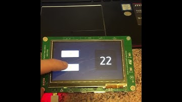 STM32F746G-DISCO up/down counter