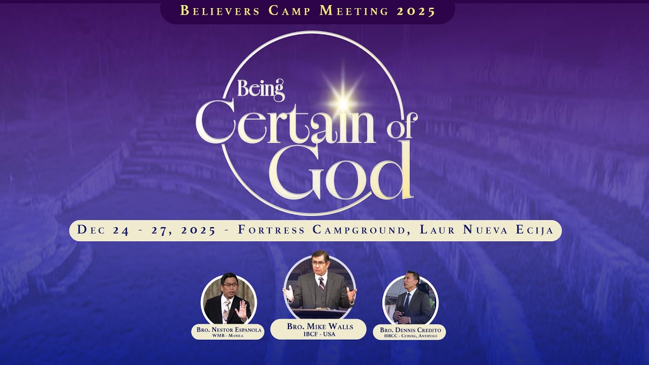 Believers Camp Meeting 2025 - Laur Nueva Ecija Day 1