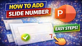 How to Add Slide Number in PowerPoint || Add Slide Number PPT
