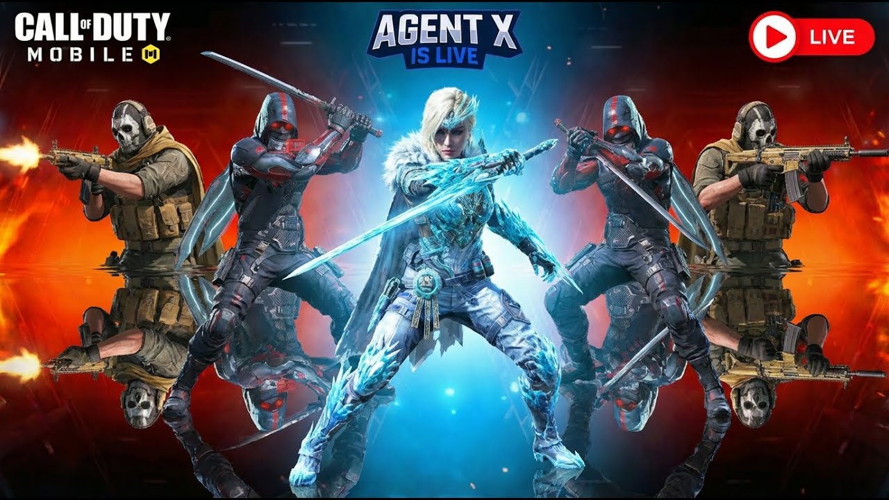 CODM LIVE 🔴 | Agent X Gameplay • Fast Matches & Clutches