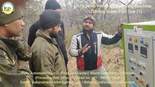 Fully Automatic Organic Waste Composting Machine Traning Video Part-1 / Indian Smart Planter