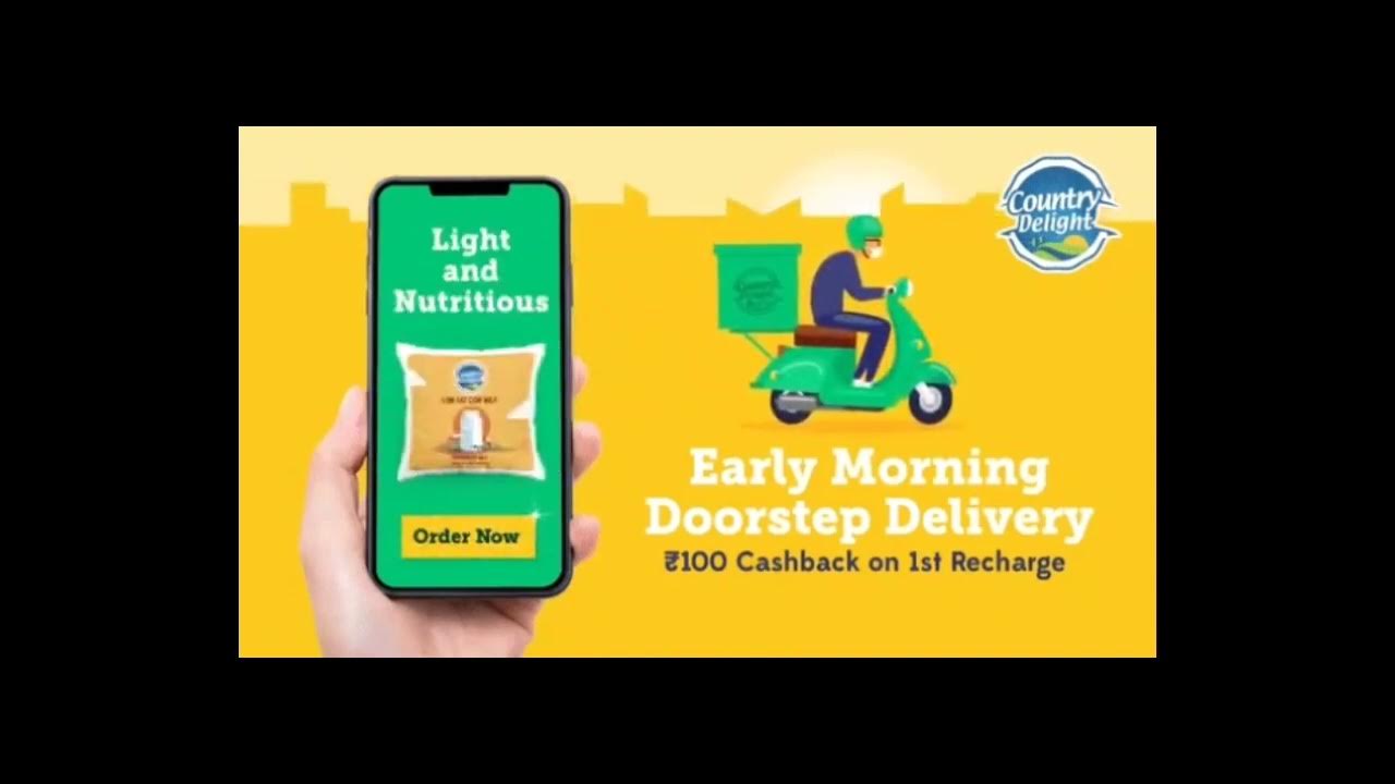 country delight referral code earn cashback YouTube