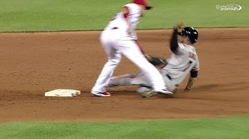 SF@PHI: Rupp throws out a stealing Blanco at second