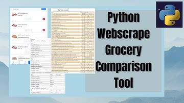 Python Webscrape Grocery Comparison Tool