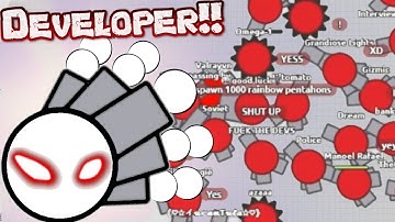 i Play With DeveLoper in Arras.io Maze !!