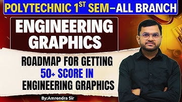 Engineering Graphics ll How to Get 50+ Score @PolytechnicPathshala