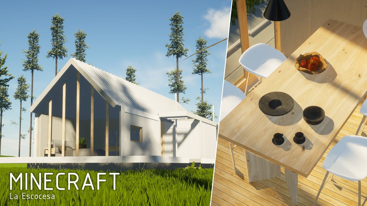 This Realistic House Was Built Inside of Minecraft Using Only 2 Mods ...