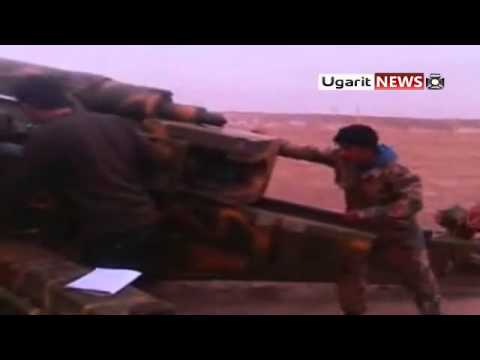  أوغاريت ريف دمشق مسرب قصف الفوج 165 تل الثعالب على بلدات الغوطة الغربية