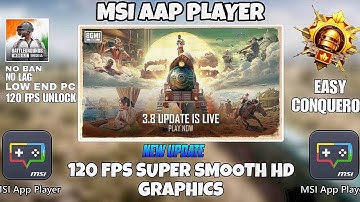 Bgmi On Msi Emulator | Bgmi 3.8 On Msi Emulator | How to Download & Play Bgmi On Msi Emulator ✅