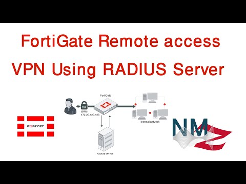 FortiGate Remote access VPN using RADIUS server (FortiGate Part7)