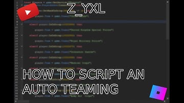 How To Script An Auto Teaming Script Into Their Regiments Or Group