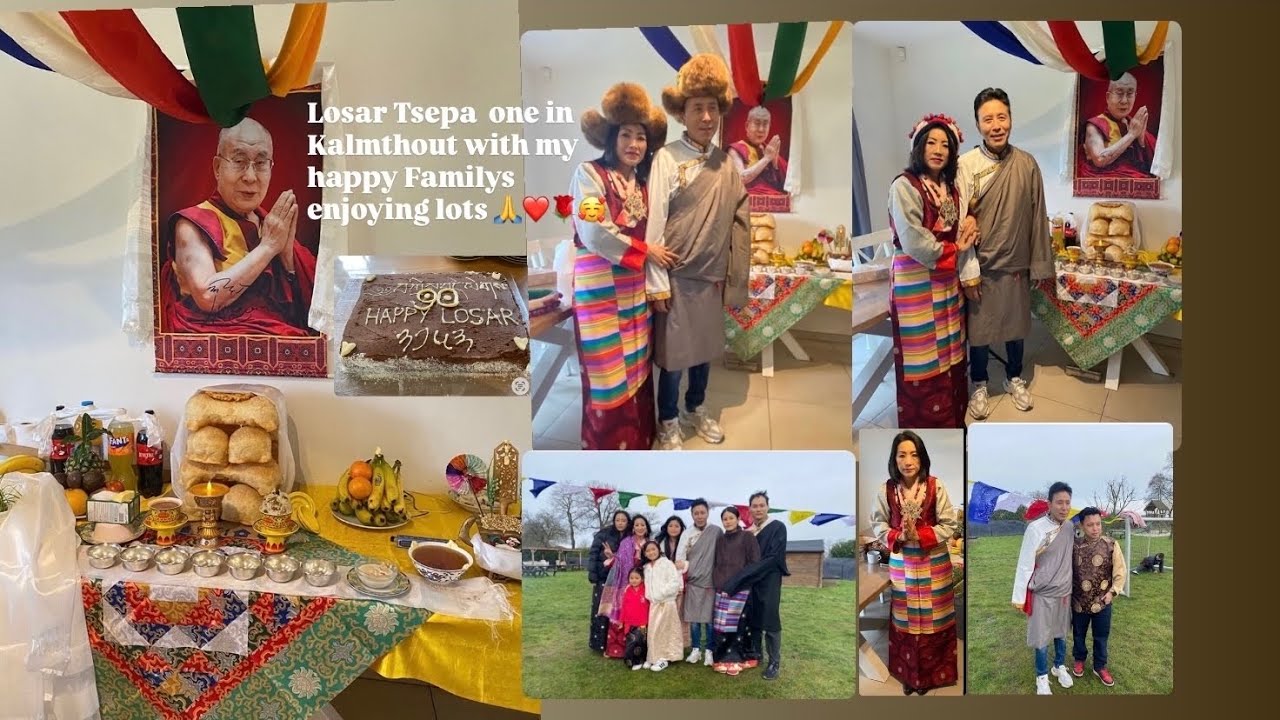 Losar Tsepa One in Kalmthout with my happy Familys magic year lot enjoying thanks you ❤️🙏🌹😍