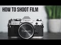 EASY: How to use a Canon AE 1 (How to shoot film)