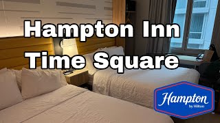 NYC Hotel Room With Million Dollar Views: Hampton Inn Time Square Room Tour 2506