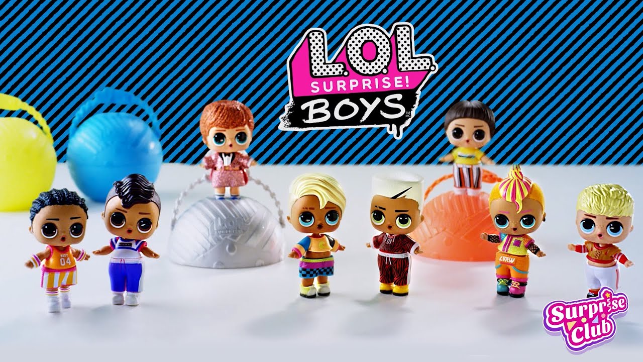 LOL Surprise Doll BOYS Series CAPTAIN QB Brand New 