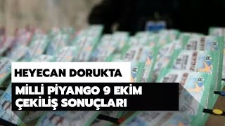 Milli Piyango Çekiliş Sonuçları 9 Ekim 2021