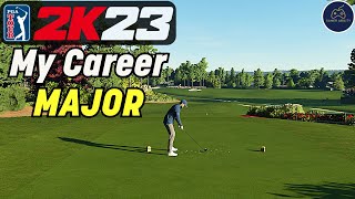 MAJOR CHAMPIONSHIP! PGA TOUR 2K23 Career Mode Part 106 - Legends Champ Round 1!