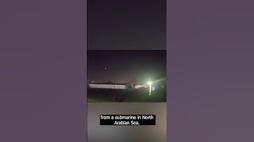 US Navy Tomahawk Missile Hits Iran