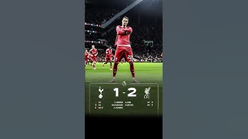 Tottenham 1-2 Liverpool 😱🔥 | Premier League 2025/26 #Tottenham #LiverpoolFC #PremierLeague
