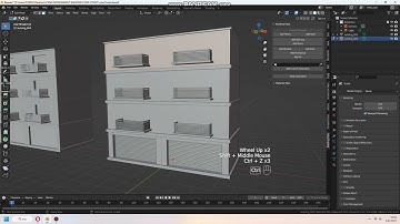 Blender 3.4 - Building Tools Addon (Free & Fast)