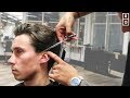 Medium Length Easy To Style Men's Hairstyle With Clipper Over Comb