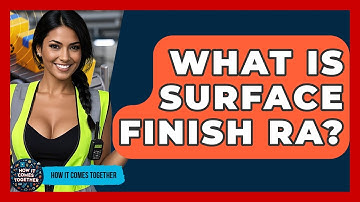What Is Surface Finish Ra? - How It Comes Together