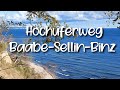 Wanderung auf Rügen... Hochuferweg Baabe-Sellin-Binz