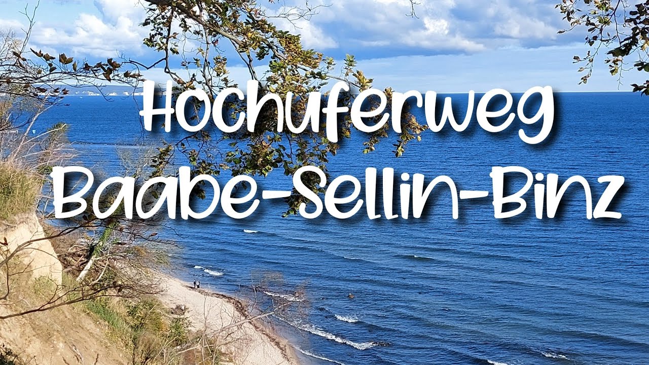 Wanderung auf Rügen... Hochuferweg Baabe-Sellin-Binz