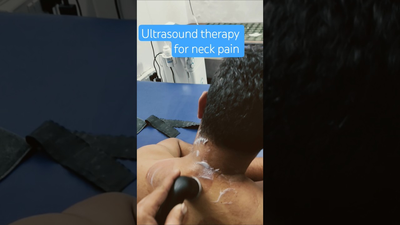 ultrasound therapy for neck pain 