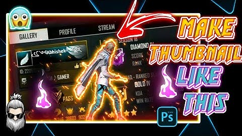 HOW TO MAKE FREE FIRE MONTAGE THUMBNAIL | FREE FIRE THUMBNAIL LIKE @COLONEL RUOK IN PIXELLAB & PS CC