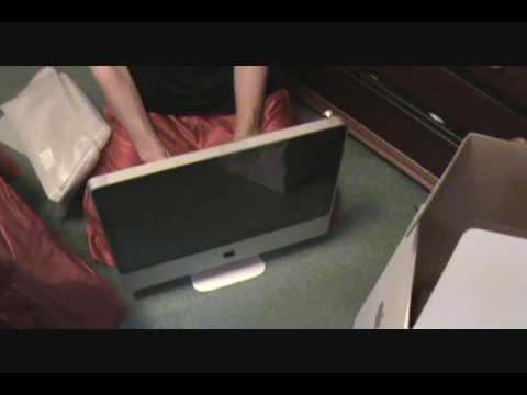 Apple iMac 20 Inch Unboxing!! - YouTube