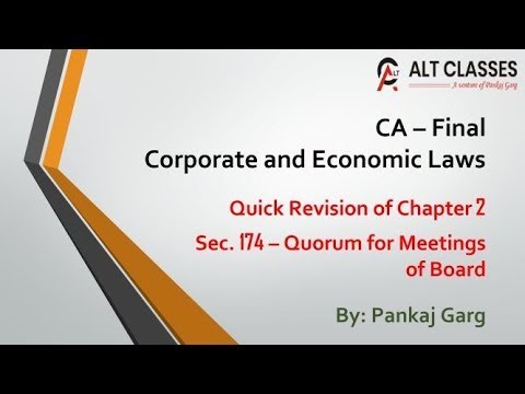 Quick Revision of Sec-174 | CA Pankaj Garg |