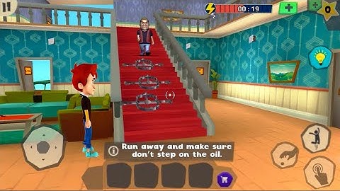 Scary robber home clash troll Lester with explosives, super funny (iOS, android)