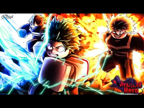 🔴PLAYING THIS NEW MHA ROBLOX GAME! Project Hero