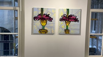 2025 10 18 Kiana Girigori en Emo Verkerk bij LangArt