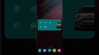 Do you know there is a widget for the mini cooper electric app? screenshot 2