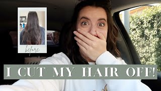 DAY IN THE LIFE VLOG | CUTTING MY HAIR + MINI H&amp;M HAUL | AIR FORCE WIFE LIVING OVERSEAS