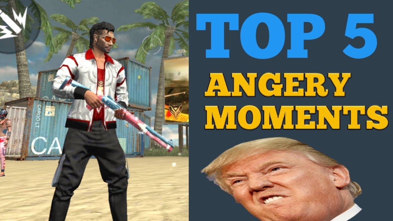 Top 5 FREE FIRE Angry Moments | TEAM ARROW | FREE FIRE INDIA - YouTube