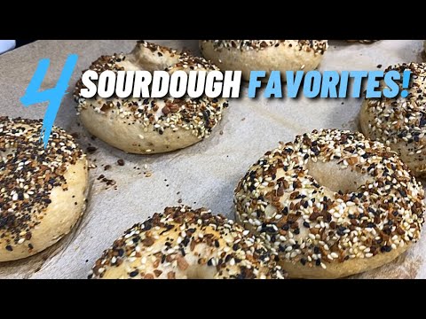 4 Easy Sourdough Recipes YOU Need to Try