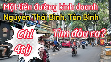 Bán nhà 4 tỷ - mặt tiền đường Nguyễn Thái Bình, Tân Bình - kinh doanh đỉnh | NHÀ ĐẤT HẢO ĐỊA PHÁT