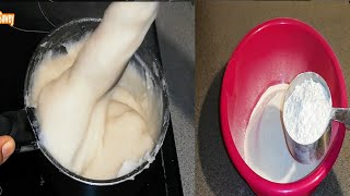 HOW TO MAKE AUTHENTIC GHANA TUO ZAFI | 2 ingredients recipe with step by step guide