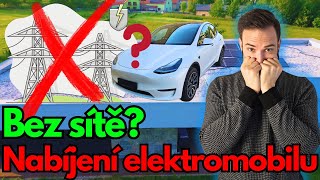 Nabíjení Tesly bez sítě? | Výpadek a Fullbackup test na GoodWe GW10K-ET