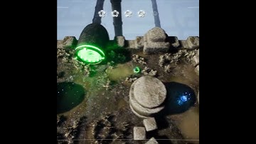 I collect the last crystals and leave the level 🔜🚪 #indiegame #gamedev #unrealengine #steam #games