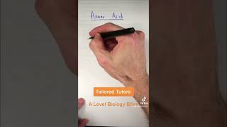 A Level Biology Bites - Amino Acids.      alevelbiology