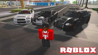 HELLCAT SWAPPED CHRYSLER SHUTS DOWN CAR MEET ON ROBLOX *INSANE TAKEOVER*