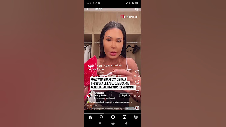 GRACYANNE BARBOSA COME CARNE CONGELADA