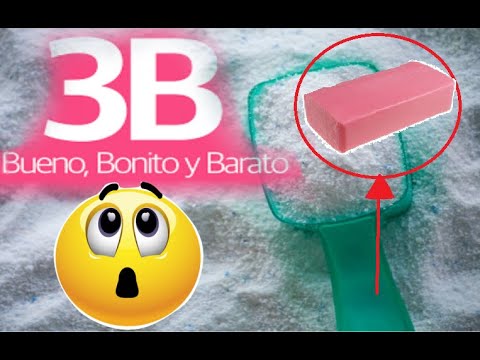 detergente para ropa 3B - YouTube