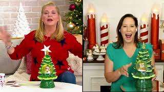 Tuan Natal, Pohon Nostalgia, Bola Salju di QVC screenshot 4