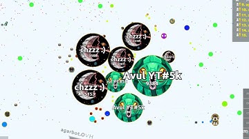 AGAR.IO - SERVER DUO GAMEPLAY FT. @Avul1 WITH 132 MASS BOTS! | AGARBOT.OVH 2021